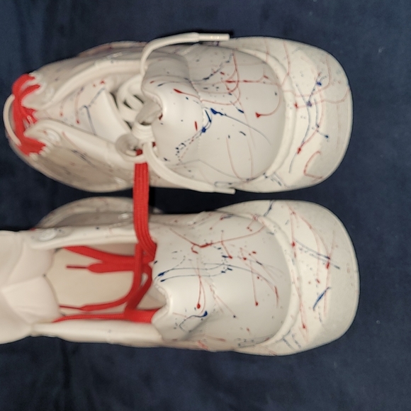 New California Swagg Splash sneakers...Red/Blue size 12 - Picture 6 of 13